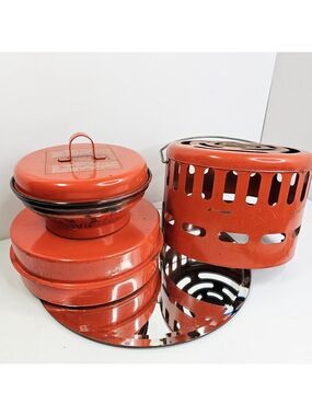 TONKA Vintage Catalytic Heater Pressed Steel Camper Tent Ice Fishing Untested